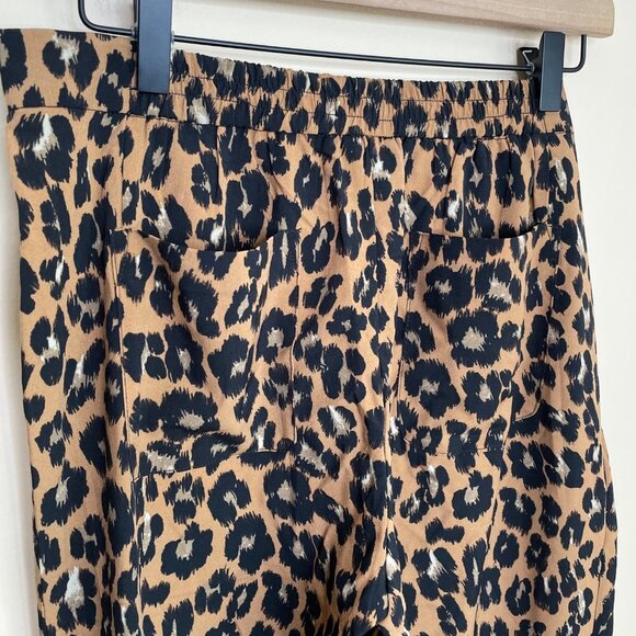 Bardot Leopard Print Flare Pants‎ Size 8 Bell Bottoms Y2K 70s Retro Animal Print - Picture 7 of 11